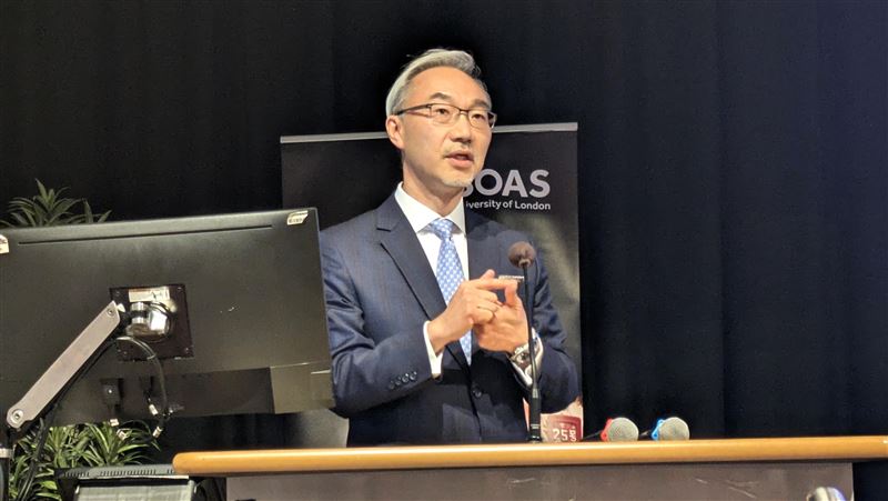 駐英代表：川普政府持續助台　行動勝言詞