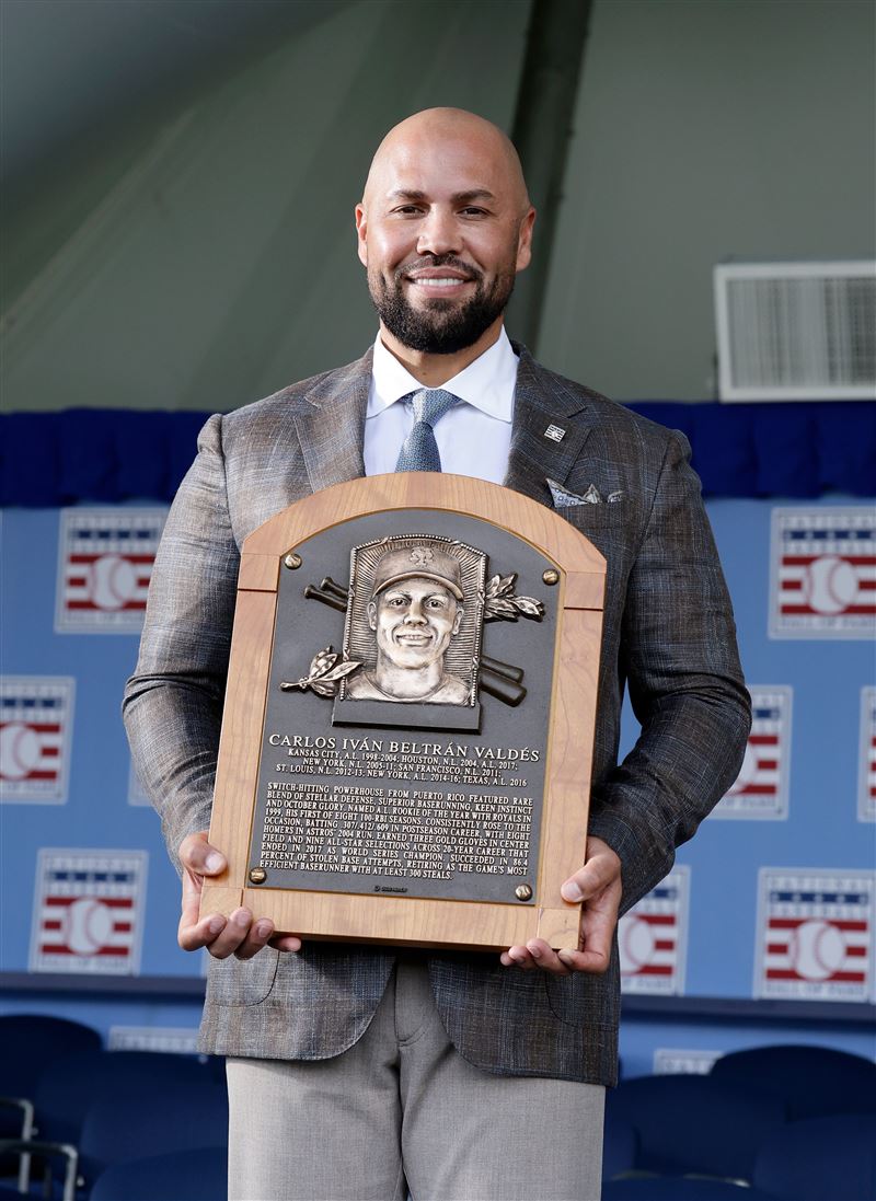MLB前球星貝爾川入主美國棒球名人堂。（圖／翻攝自X平台 @MLB）