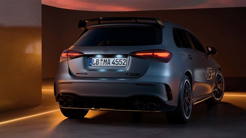 Mercedes-AMG A45 S Final Edition性能掀背車。（圖／翻攝Mercedes-Benz網站）