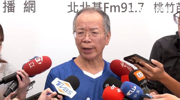 張景森表示退黨是「氣話」，要留黨察看，留在民進黨當烏鴉，也犯不著去選宜蘭縣長，「那是害我」（圖／翻攝畫面）