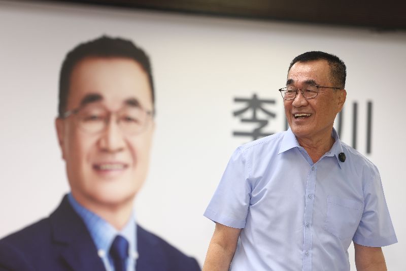 李四川被問是否邀請國民黨大咖擔任競總主委時表示,他的「大咖」就是404萬的新北市民。(圖/中央社)