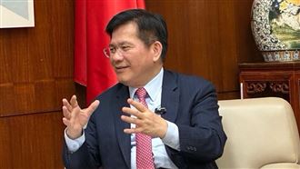 林佳龍接受BBC專訪：對美軍購案深具信心