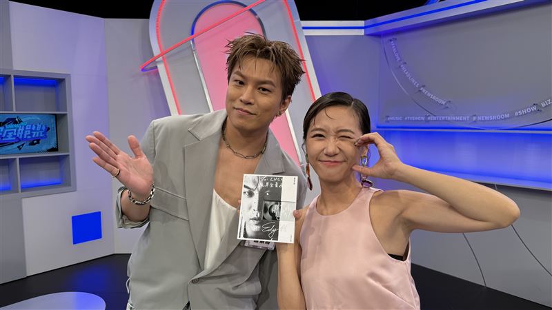 阿弟上Lulu節目宣傳。（圖／三立提供）