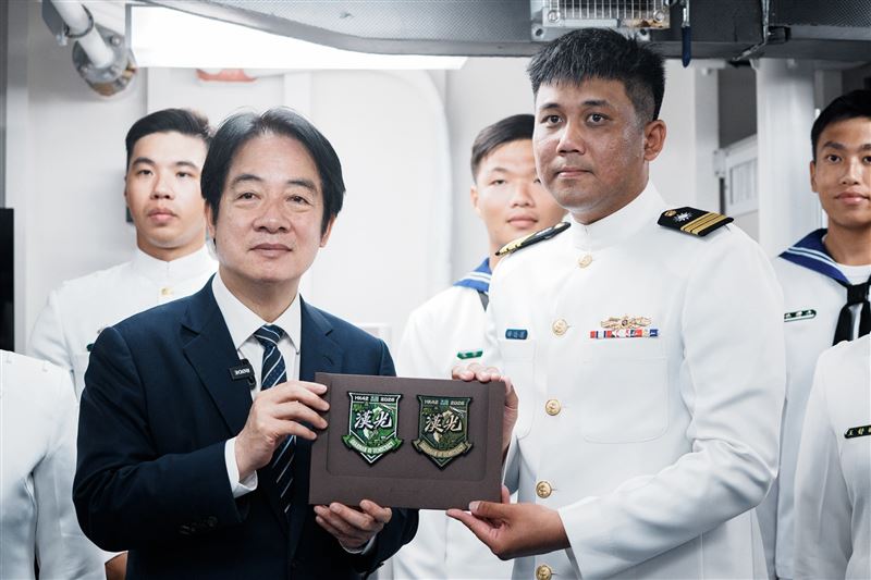 賴清德總統錄製「國軍精神戰力專案教育」勗勉影片。（圖／總統府提供）