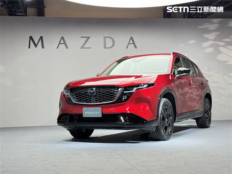 第三代ALL-NEW Mazda CX-5休旅車。（圖／記者鍾釗榛攝影）