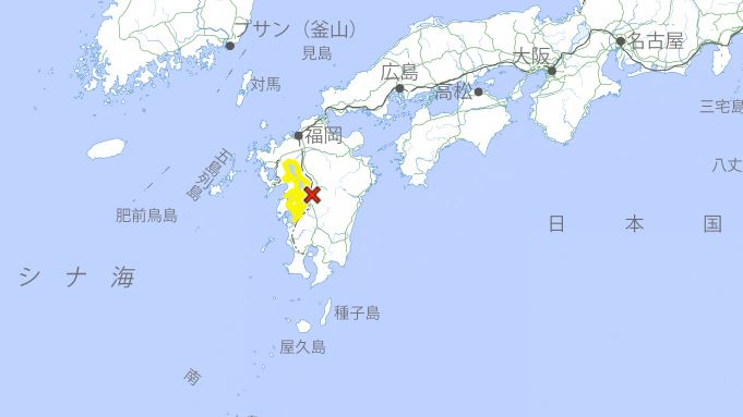 氣象廳發布海嘯警報。（圖／翻攝自日本氣象廳官網）