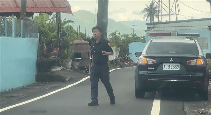 目前警方將從周邊訪查結果、道路監視器拼湊出案件全貌。（圖／翻攝畫面）