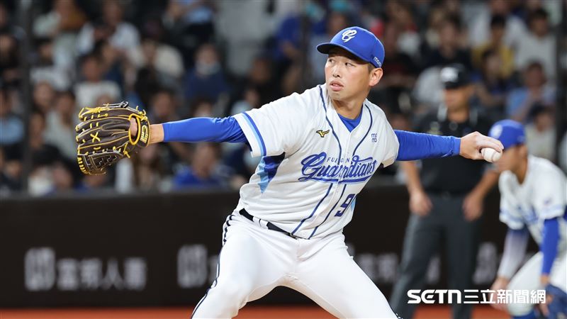中職37年例行賽,富邦悍將先發投手阿部雄大。(圖/記者劉彥池攝影)
