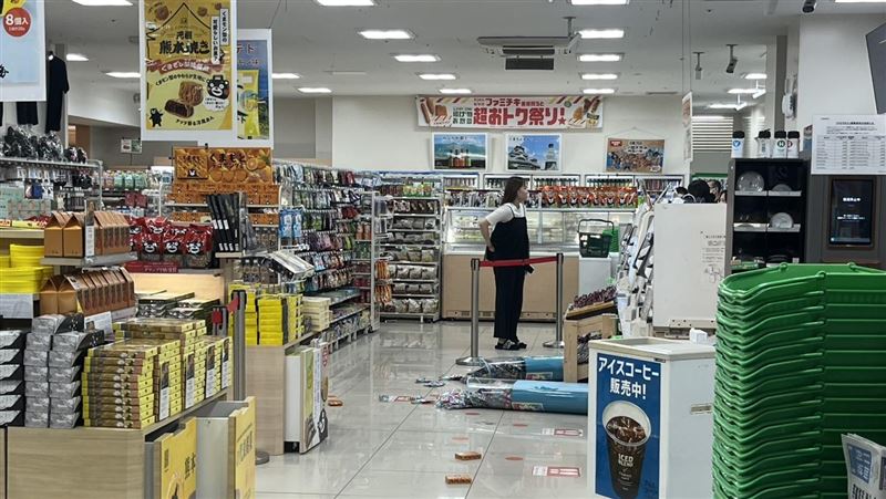 熊本強震上下猛搖　旅日台人直呼像大怒神