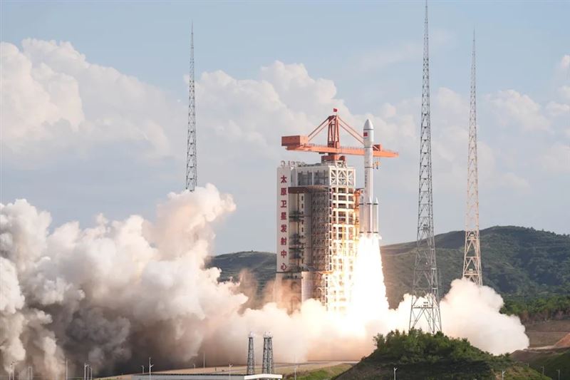 國防部28日表示,中共預計30日於太原衛星發射中心執行發射運載火箭動,飛行方向預計朝向西太平洋,且會經過台灣防空識別區(ADIZ)。(資料照)