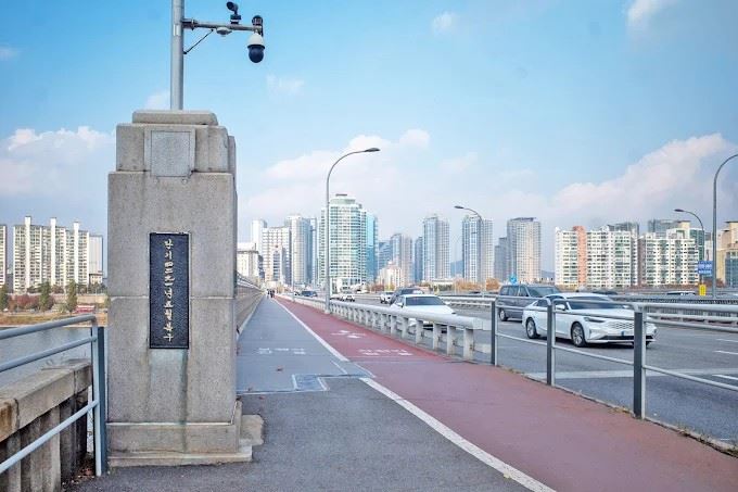 首爾AI監控防輕生,漢江救援率升逾99%。(圖/翻攝Google maps)