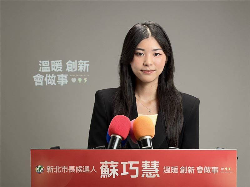民進黨新北市長參選人蘇巧慧競選辦公室發言人吳思萱（圖／蘇巧慧競辦提供）