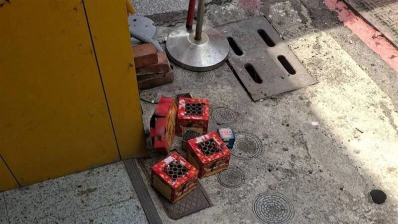 開出頭獎高雄彩券行放鞭炮　下秒陽台燒了