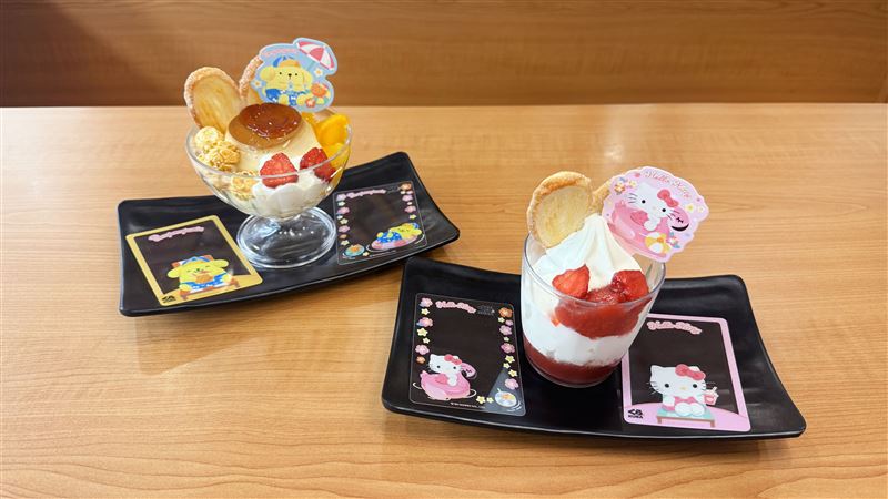 藏壽司三麗鷗限定餐點再送透卡。(圖／藏壽司提供）