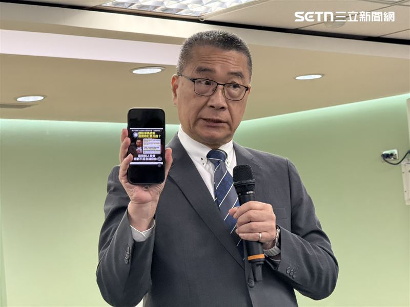 民進黨秘書長徐國勇受訪（圖／記者劉秀敏攝影）