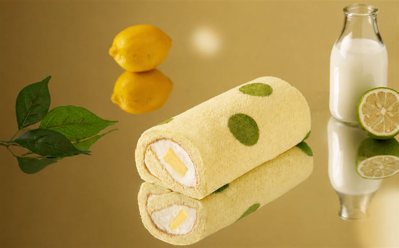 質感甜點品牌「5號起司」今夏主打「檸檬布蕾生乳捲」。（圖／品牌業者提供）