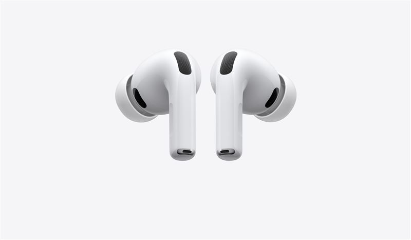 Apple AirPods Pro 3特別加入心率監測功能。（圖／翻攝Apple網站）