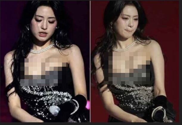 年僅19歲的成員雅賢（Ahyeon）因舞台造型意外掀起熱議。（圖／翻攝自X）