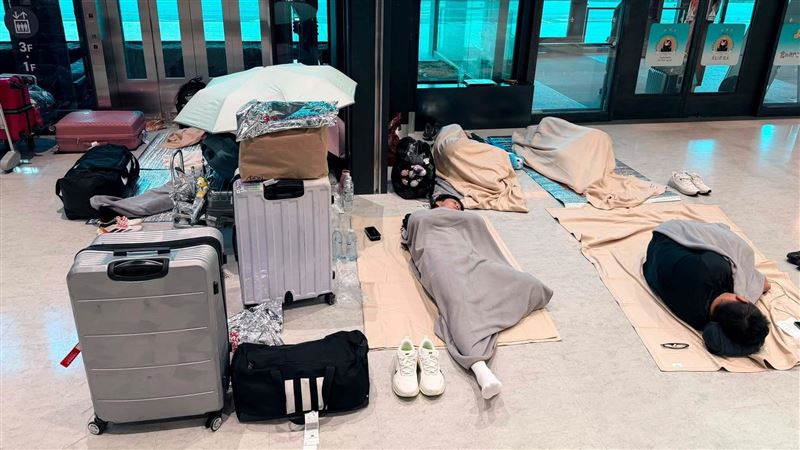 台田徑潛優隊熊本遇強震　選手機場打地鋪