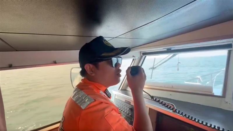 中國4海警船擾金門海域,海巡強勢驅離。(圖/海洋委員會海巡署金馬澎分署提供)