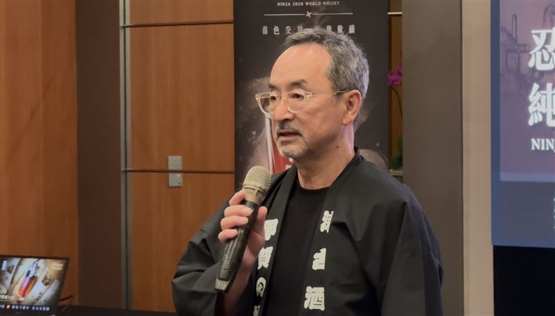 瀬古酒造第五代社長上野敏幸致詞。(圖/業者提供)