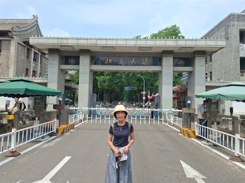 陳佩琪近日跟兒子柯傅堯一起到中國旅遊一周。(圖/翻攝自陳佩琪臉書)