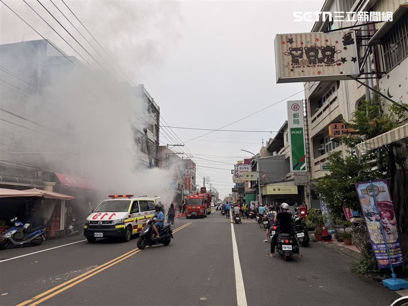 台電嘉義營業處,嘉義縣,消防局,電器行,高壓電,OHCA,電擊(圖/翻攝畫面)