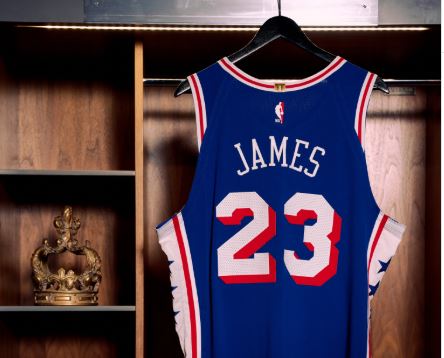 LeBron James的23號新球衣銷售破打破大谷翔平的紀錄。(圖/取自IG)
