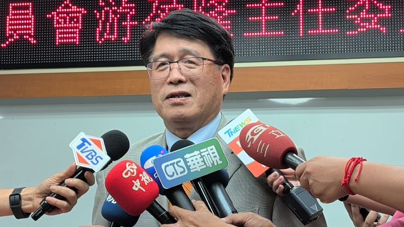 游盈隆稱盧秀燕之言論「很有想像力」。(圖/中央社)