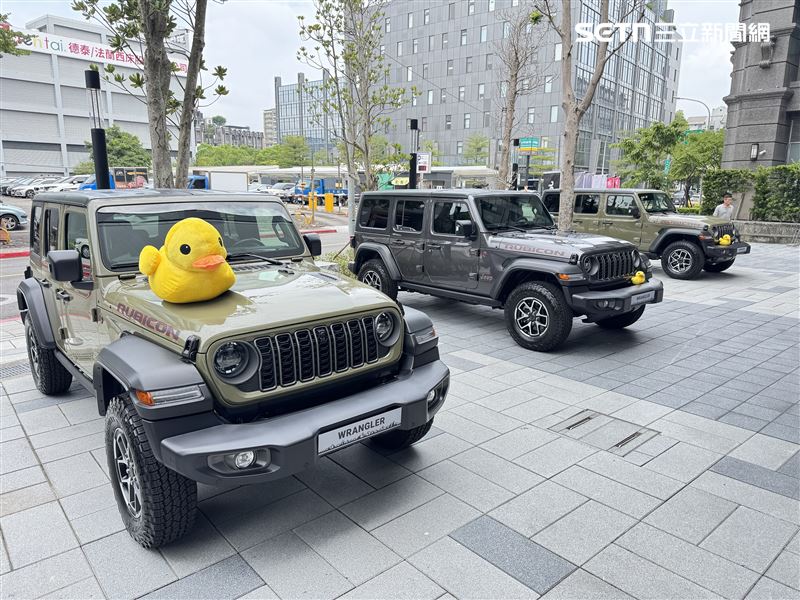 Jeep經典越野車Wrangler以209.8萬元起展開預售。(圖/記者鍾釗榛攝影)