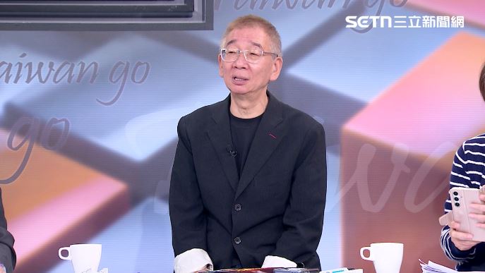 資深媒體人尚毅夫說倒閣。(圖/前進新台灣)