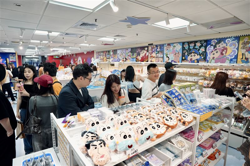 日本官方超人氣《蠟筆小新》專賣店「Crayon Shinchan Cinema Parade」正式宣佈登陸台灣。(圖/主辦單位提供)