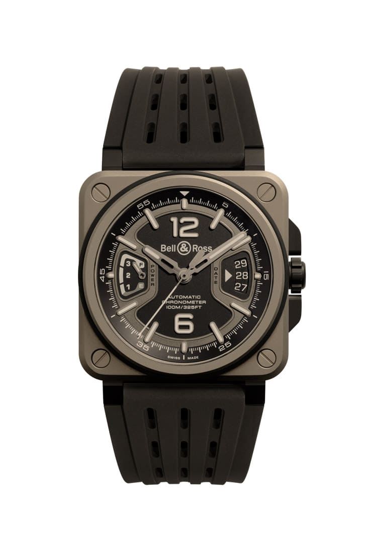 BELL & ROSS BR-X5 Black Titanium腕錶。(圖/翻攝BELL & ROSS網站)