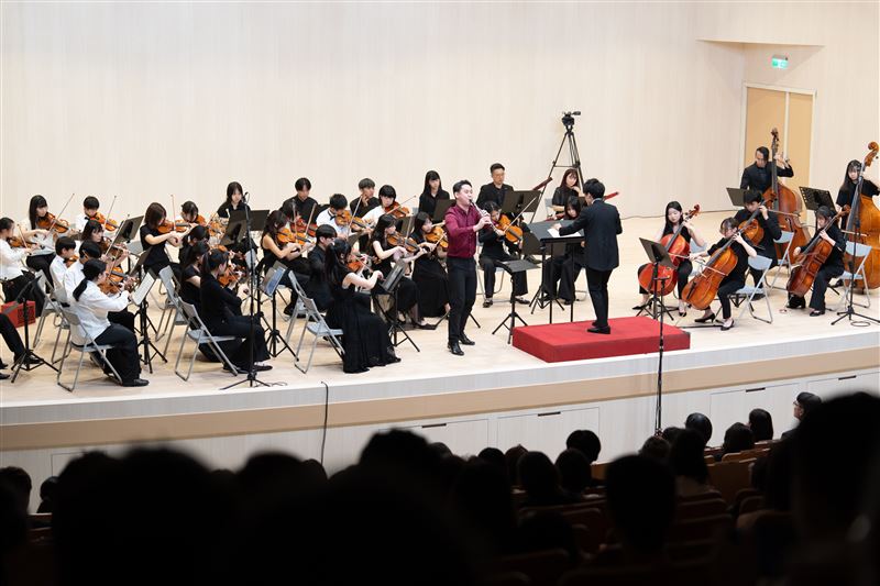 秘書處表示,桃園市與香川縣於2016年7月18日締結友好城市,青少年管樂交流自2007年開展,至今已邁入第19年。(圖/桃園市政府提供)