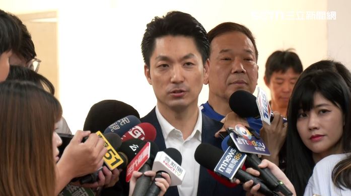 蔣萬安出席台北市立大學附屬大理高級中等學校揭牌典禮（圖／翻攝畫面）