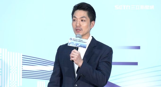 蔣萬安出席台北市立大學附屬大理高級中等學校揭牌典禮(圖/翻攝畫面)
