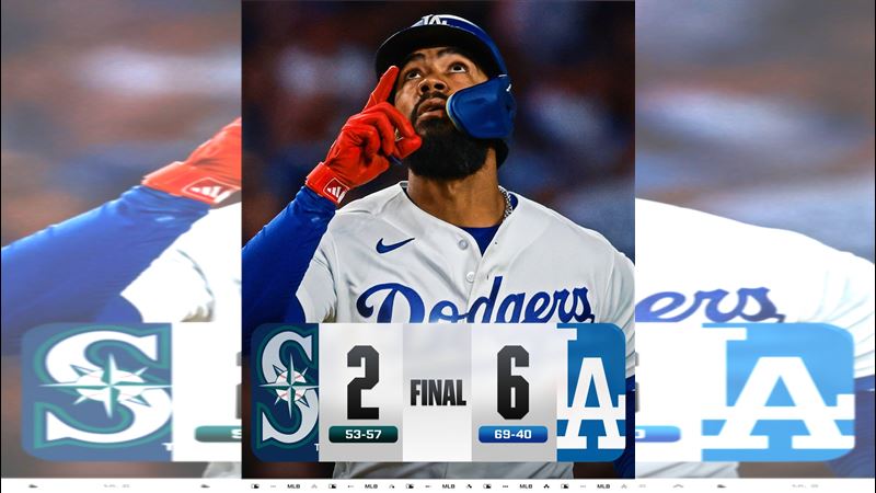 道奇6：2擊敗水手。（圖／翻攝自X平台 @MLB）