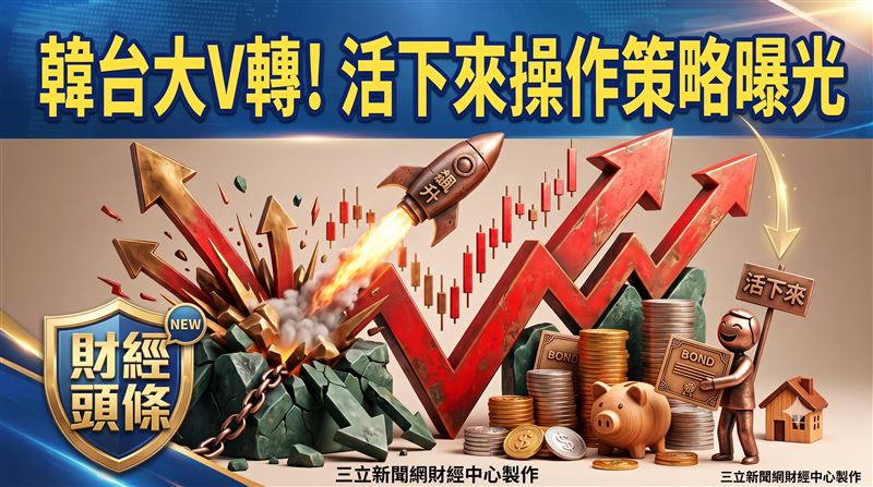 台股暴跌又狂彈！林昌興曝V轉第一段