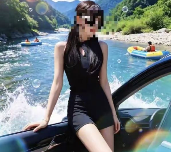 中國貴州知名景點貴定縣洛北河(通天河)漂流,近期被爆出暗藏色情交易。(圖/翻攝自微博)
