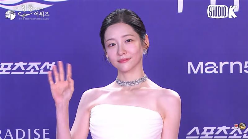 朴智賢以《妳和其餘的一切》入圍電視劇部門最佳女主角。(圖/翻攝自KBS Entertain)