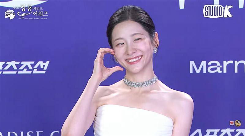 朴智賢以《妳和其餘的一切》入圍電視劇部門最佳女主角。(圖/翻攝自KBS Entertain)