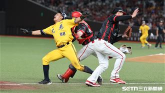 劉基鴻還原妨礙跑壘狀況　葉總點無法避免