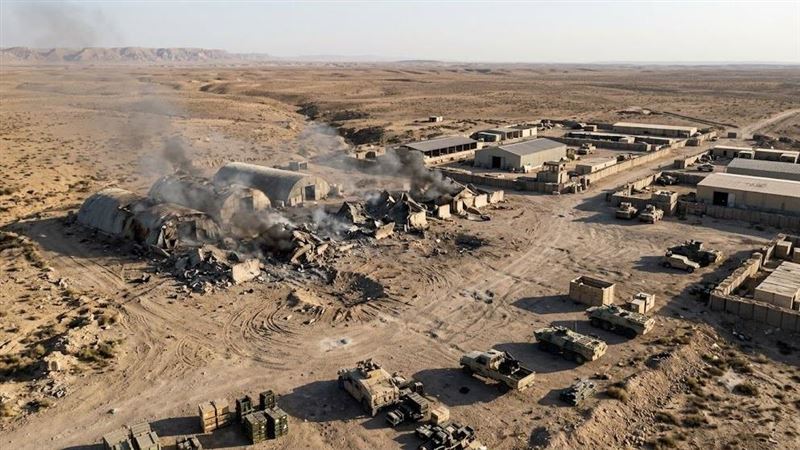 美軍稱,IRGC先前針對美軍的攻擊雖未成功,但相關威脅仍持續存在。(示意圖/AI製圖)