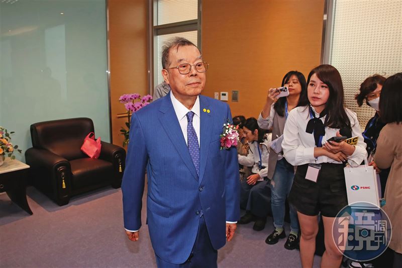力積電創辦人黃崇仁曾帶領力積電谷底翻身