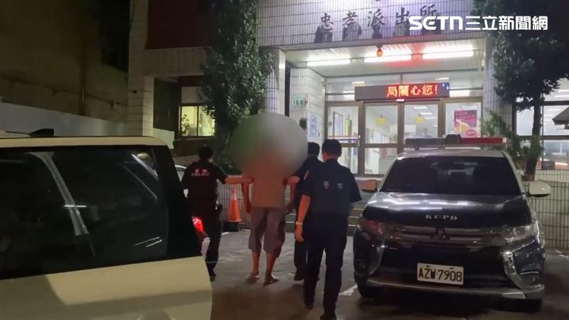 溫男被依涉嫌恐嚇及殺人未遂罪,移送地檢署偵辦。(圖/翻攝畫面)