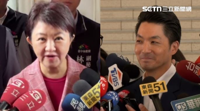 台中市長盧秀燕、台北市長蔣萬安2028的動向受到關注(組合圖/翻攝畫面)