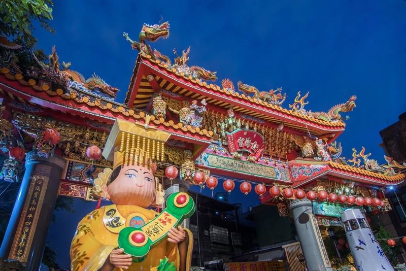 中壢仁海宮。(圖/翻攝自中壢仁海宮 - 中壢媽 Renhai Temple粉絲專頁)