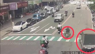 貨車司機不爽被猛叭　攔停騎士後下車追打