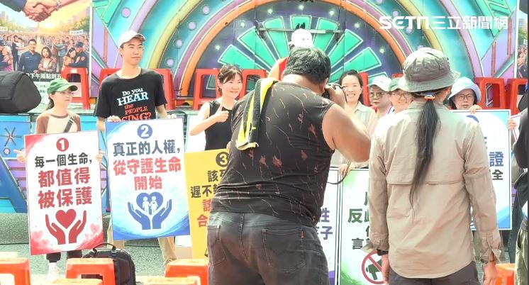 拒絕毒酒駕!國民黨團響應民團再號召上凱道集會現場。(圖/翻攝畫面)
