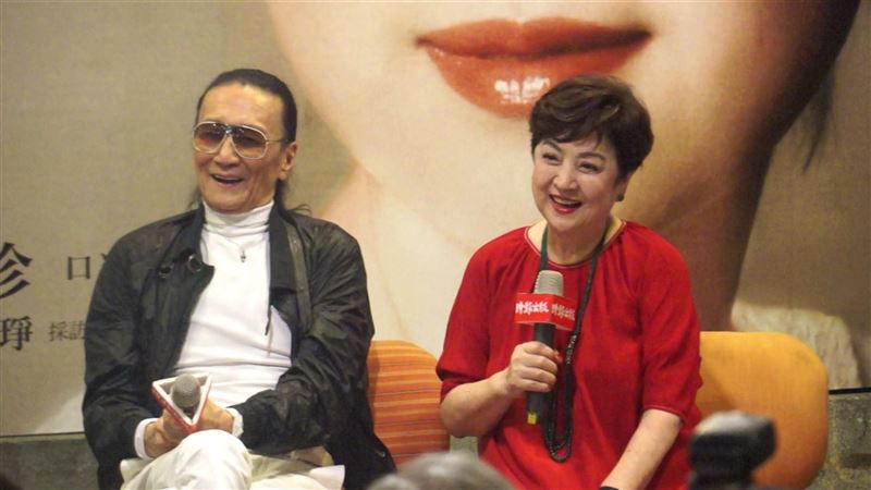 謝賢曾為了替甄珍站台特地飛來台灣、與她相擁畫面感人。(圖/記者蕭翰弦攝影)